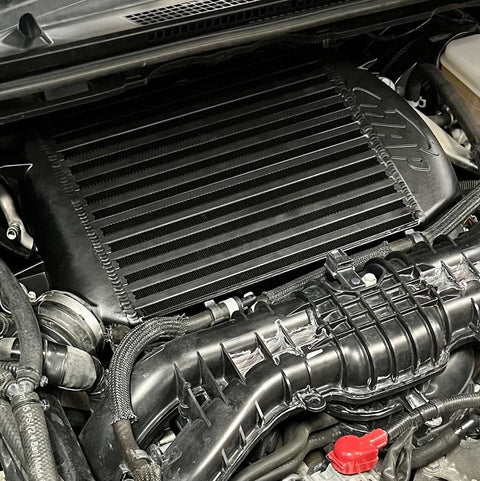 Isolated view of MAPerformance Intercooler in Subaru WRX engine