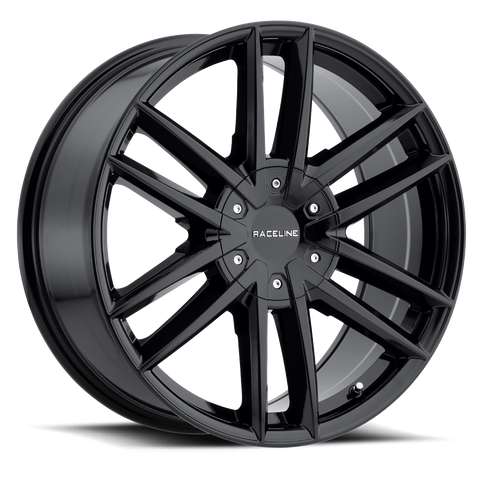 Raceline Impulse 158B Series 20x8.5in. 5x4.5/5x5 35mm. Offset Wheel (158B-28596+35)