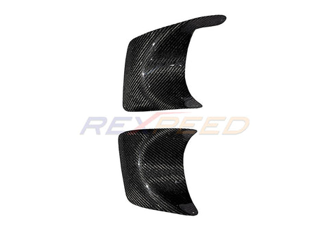 Rexpeed Carbon Fiber Exhaust Heat Shields | 2008 - 2015 Mitsubishi Evo X (R81)