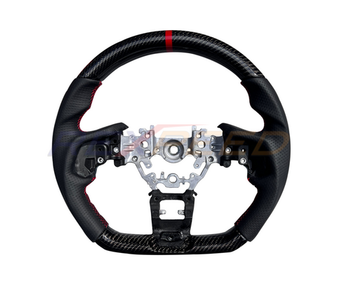 Rexpeed Carbon Fiber Leather Steering Wheel | 2022+ Subaru WRX (G78)