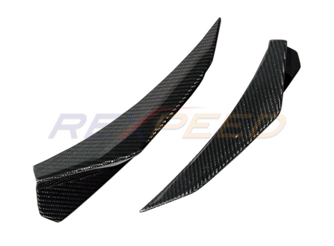 Rexpeed Dry Carbon Front Side Lower Duct Fin | 2022+ Toyota GR86 (FR99)