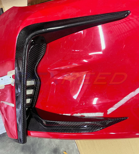 Rexpeed Dry Carbon Front Side Lower Duct Fin | 2022+ Toyota GR86 (FR99)