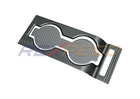 Rexpeed Dry Carbon Center Cup Holder Frame Trim | 2022+ Subaru BRZ / Toyota GR86 (FR140)