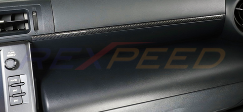 Rexpeed Dry Carbon Dashboard Trim | 2022+ Subaru BRZ / Toyota GR86 (FR144)