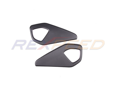 Rexpeed Dry Carbon Rear Door Speaker Panel Cover | 2022+ Subaru BRZ / Toyota GR86 (FR151)