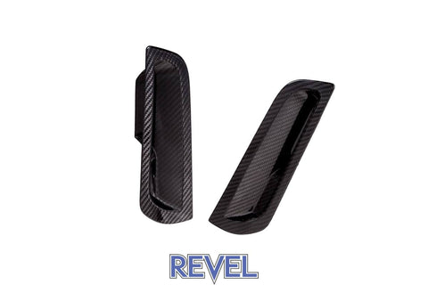 Revel Dry Carbon Front Bumper Duct Covers | 2023+ Toyota GR Corolla (1TR4GT0DT02)