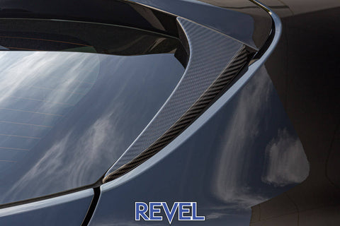 Revel Rear Window Side Spoiler Covers | 2023+ Toyota GR Corolla (1TR4GT0DT03)