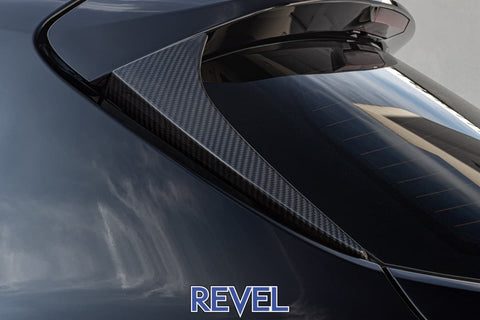 Revel Rear Window Side Spoiler Covers | 2023+ Toyota GR Corolla (1TR4GT0DT03)