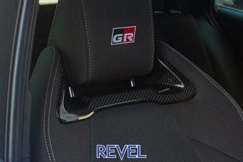 Revel Dry Carbon Seat Insert Covers | 2023+ Toyota GR Corolla (1TR4GT0DT07)