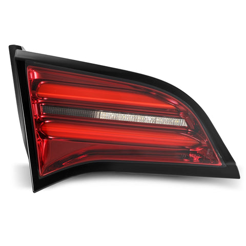 AlphaRex PRO-Series LED Tail Lights Red Smoke | 2020-2024 Tesla Model Y (With Stock Amber Turn Signal) (601040)