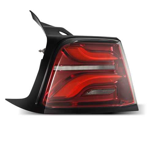 AlphaRex PRO-Series LED Tail Lights Red Smoke | 2020-2024 Tesla Model Y (With Stock Amber Turn Signal) (601040)