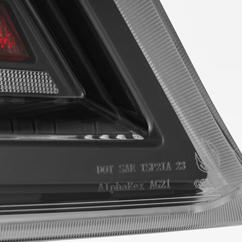 Alpharex LUXX-Series LED Tail Lights - Alpha-Black | 2021-2024 Toyota GR86 / Subaru BRZ (675040)