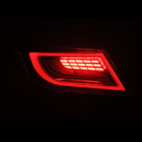 Alpharex LUXX-Series LED Tail Lights - Alpha-Black | 2021-2024 Toyota GR86 / Subaru BRZ (675040)