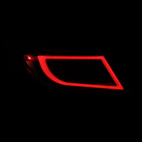 Alpharex LUXX-Series LED Tail Lights - Black Smoke | 2021-2024 Toyota GR86 / Subaru BRZ (675020)