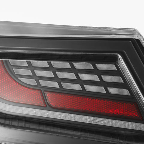 Alpharex LUXX-Series LED Tail Lights - Alpha-Black | 2021-2024 Toyota GR86 / Subaru BRZ (675040)