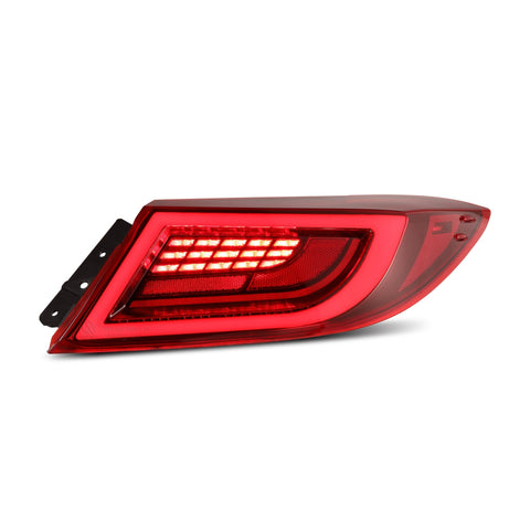 Alpharex LUXX-Series LED Tail Lights - Vivid Red | 2021-2024 Toyota GR86 / Subaru BRZ (675030)