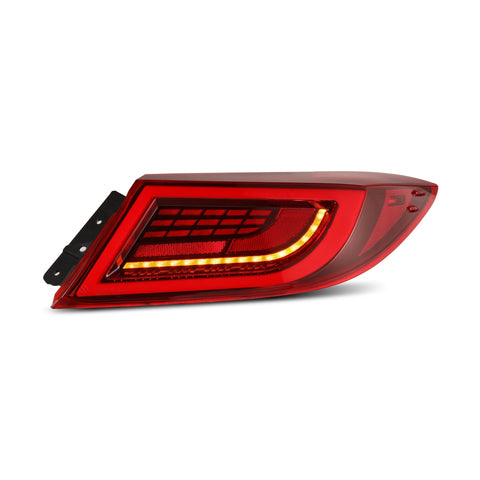 Alpharex LUXX-Series LED Tail Lights - Vivid Red | 2021-2024 Toyota GR86 / Subaru BRZ (675030)