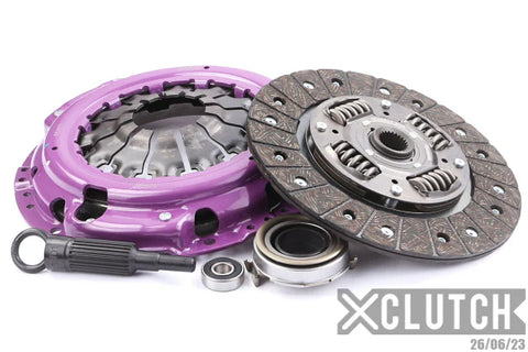 XClutch 9in Sprung Organic Stage 1X Clutch Kit w/ Heavy Duty Cover | 2022+ Subaru BRZ / Toyota GR86 (XKSU23012-1AX)