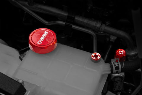 Verus Engineering Coolant Cap Cover & Coolant Bleed Screw | 2023+ Toyota GR Corolla (A0689A)