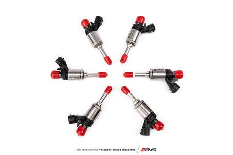 AMS Red Alpha VR30DDTT Stage 3 Direct Injectors | 2023+ Nissan Z & 2017+ Infiniti Q50 / Q60 VR30DDTT (ALP.28.07.0014-1)