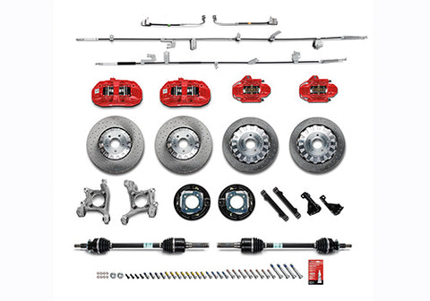 Ford Performance 'GT350R' Brake Upgrade Kit | 2015-2023 Ford Mustang EcoBoost/GT (M-2300-Y)