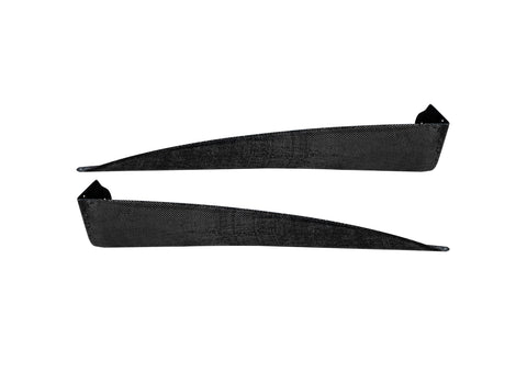 Rexpeed CF V-Style Non Aero Spats | 2008 - 2015 Mitsubishi Evo X (R92)