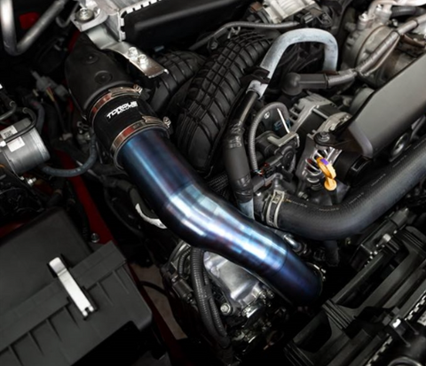 Torque Solution Titanium Top Mount Charge Pipe |2022+ Subaru WRX 22+ (TS-SU-812)