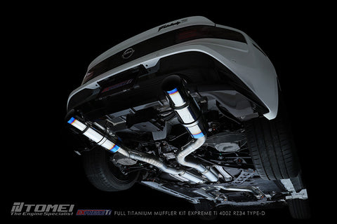 Tomei Full Titanium Muffler Kit Expreme Ti - Type-R / D | 2023+ Nissan Z (TB6090-NS21C)