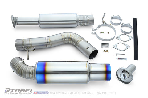 Tomei Full Titanium Muffler Kit Expreme Ti - Type-R / D | 2023+ Nissan Z (TB6090-NS21C)