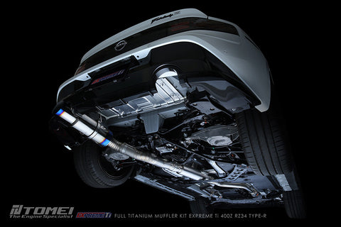 Tomei Full Titanium Muffler Kit Expreme Ti - Type-R / D | 2023+ Nissan Z (TB6090-NS21C)