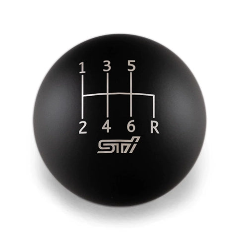 Billetworkz Weighted Shift Knob - 6 Speed STI Engraving | 2004-2021 Subaru WRX STI (BW-KNB-STI6)