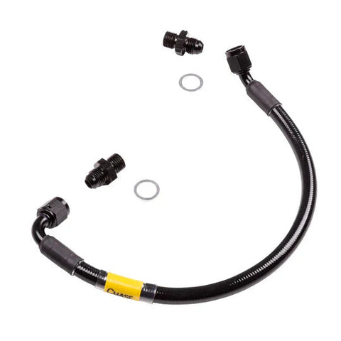 Chase Bays High Pressure Power Steering Hose | 1982 - 1991 BMW 3-Series w/ M42 or M3 S14 (CB-E30-M42PS)