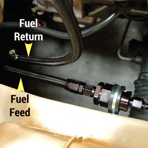 Chase Bays Fuel Line Kit | 1989 - 2002 Nissan 180SX / 200SX / 240SX / Silvia with KA24DE or SR20DET (CB-KASRF)