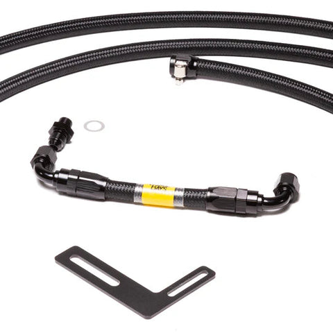 Chase Bays Front to Rear AN Fuel Line Kit | Beams 3S-GE swapped 1983 - 1987 Toyota Corolla (CB-AE86-BEAMSF)