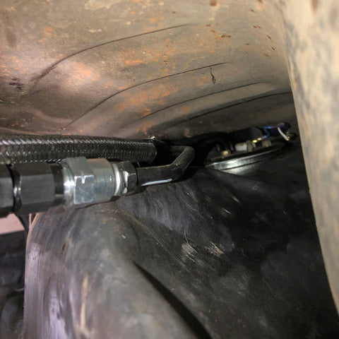 Chase Bays Front to Rear AN Fuel Line Kit | Beams 3S-GE swapped 1983 - 1987 Toyota Corolla (CB-AE86-BEAMSF)