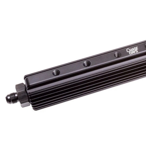 Chase Bays Inline Power Steering Cooler - Black | Universal (CB-U-IPSC)