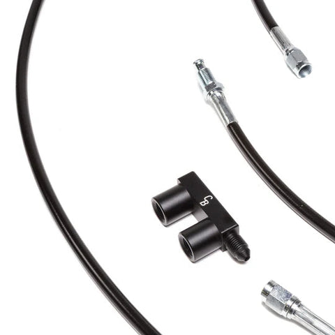 Chase Bays Brake Line Relocation for Single Piston Brake Booster Delete | 2002 - 2007 Subaru WRX / STI (CB-WRX-BBE)