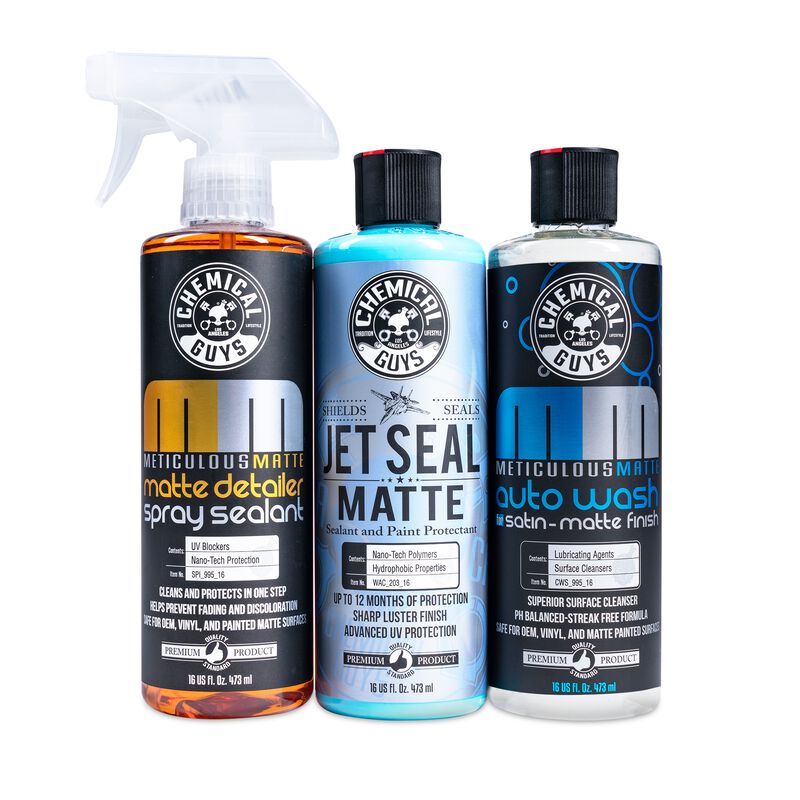 Chemical Guys Meticulous Matte Detailer Spray & Sealant, 473ml at