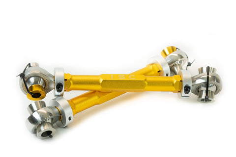 ISC Suspension Subaru Rear Adjustable Toe Arms | 2008+ Subaru WRX / STI and 2013+ BRZ / FR-S / GR86 (S012TA)