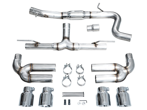 AWE Tuning Track Edition Exhaust | 2022+ Audi S3