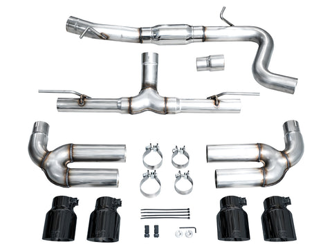 AWE Tuning Track Edition Exhaust | 2022+ Audi S3