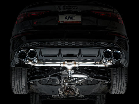 AWE Tuning Track Edition Exhaust | 2022+ Audi S3