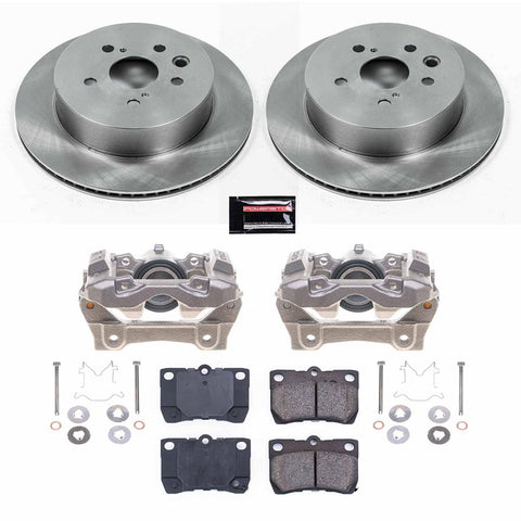 Power Stop Rear Autospecialty Brake Kit w/Calipers | 2006 Lexus GS300 (KCOE2977)