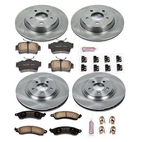 Power Stop Front & Rear Autospecialty Brake Kit | 1994-1999 Ford Mustang SVT Cobra (KOE1305)