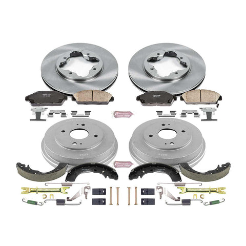 Power Stop Front & Rear Autospecialty Brake Kit | 1990-1993 Honda Accord (KOE15104DK)