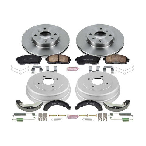 Power Stop Front & Rear Autospecialty Brake Kit | 2000-2001 Nissan Altima (KOE15207DK)