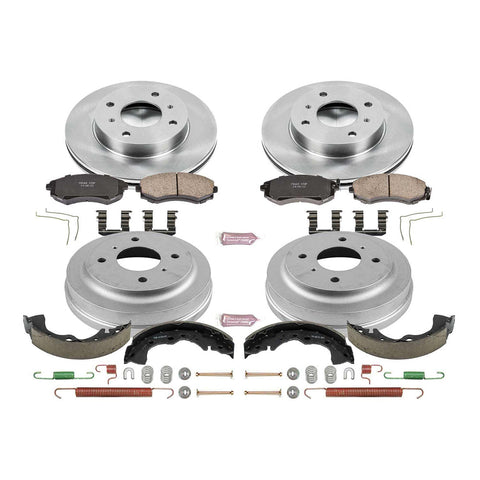 Power Stop Front & Rear Autospecialty Brake Kit | 2002-2006 Nissan Sentra (KOE15217DK)