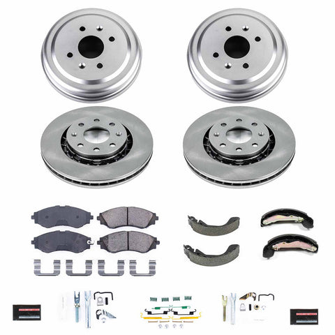 Power Stop Front & Rear Autospecialty Brake Kit | 2004-2011 Chevrolet Aveo / 2009-2010 Pontiac G3 (KOE15234DK)