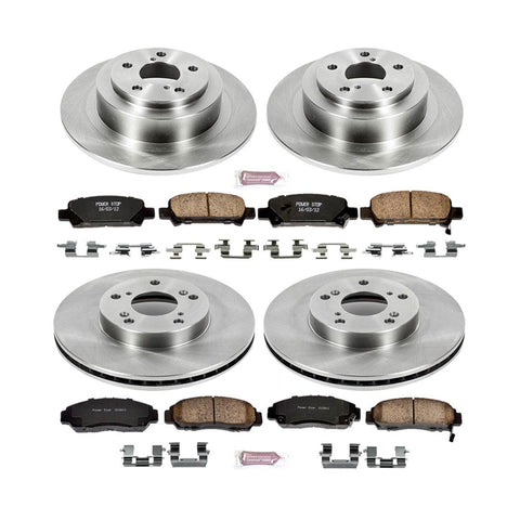 Power Stop Front & Rear Autospecialty Brake Kit | 2003-2007 Honda Accord (KOE2557)