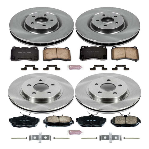 Power Stop Front & Rear Autospecialty Brake Kit | 2012 Ford Mustang Shelby GT500 (KOE5942)